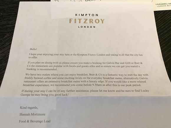 Letter of information 