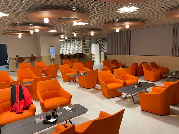 Bar area.