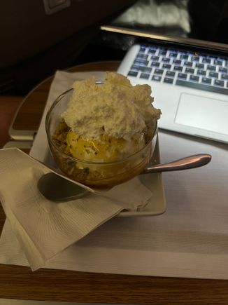 Obligatory ice cream sundae! 