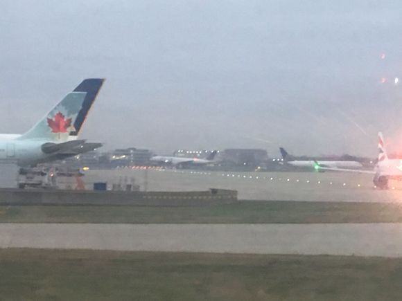 Gloomy Heathrow