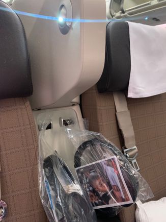 Premium Economy seat detail