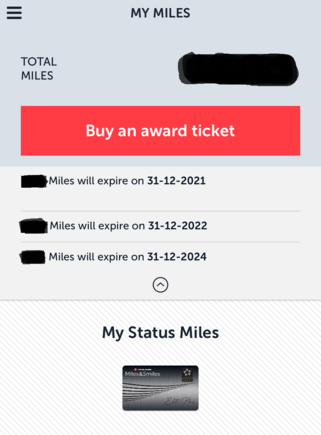 All my miles expire on the 31st of December.