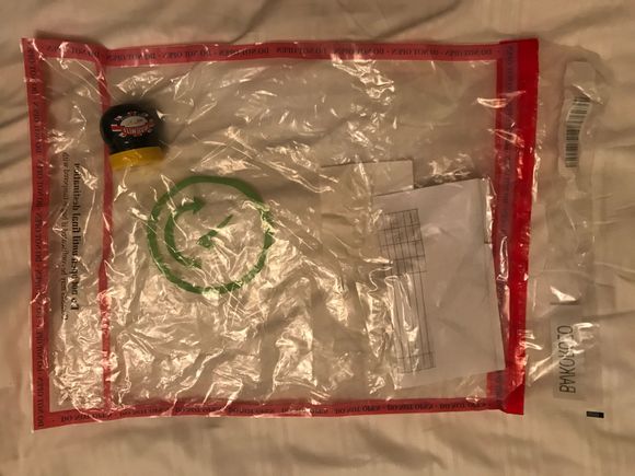 Humongous sealed plastic bag!