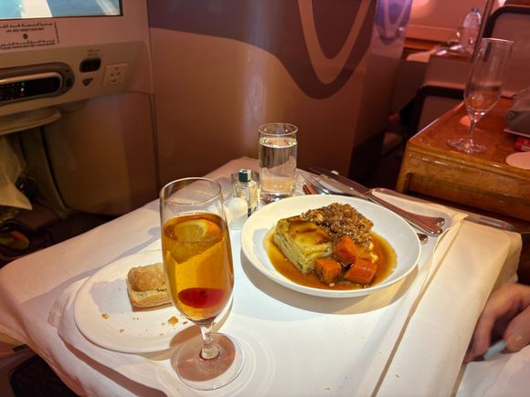 This was the my travel companion's non gluten free alternative - think it was beef with potato dauphinoise.