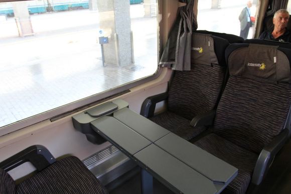 Trenitalia Intercity 2nd class interior