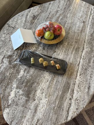 Same welcome gift in the Junior Suite