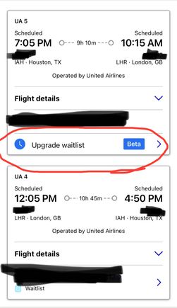 View of itinerary of my trips 