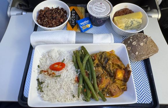 Paneer Tikka Masala option, ACE-LGW 25/11/24
