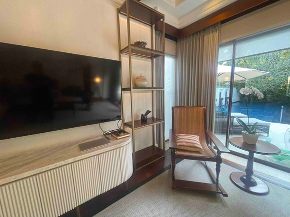 HUGE TVs and a crazy high-end sound system