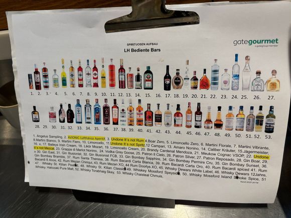 Bottle selection