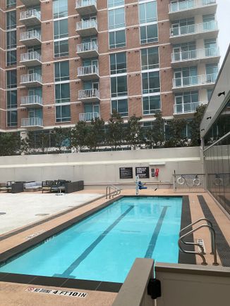 As you see Latitude Medical appartments block the west sun