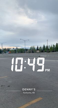 It took an hour to collect my bags, check into the rental car, and get some food. Still light out.