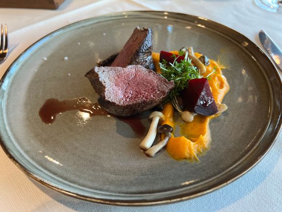 Venison Loin, cooked to perfection 👍