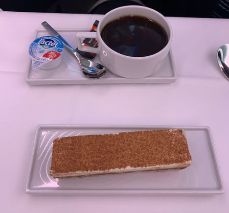 Signature dessert by Yann Couvreur (there’s now a choice of two + sorbets). Both very good