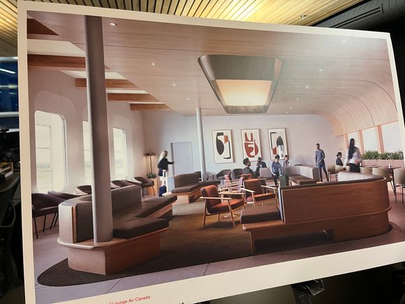 redesigned existing seating area