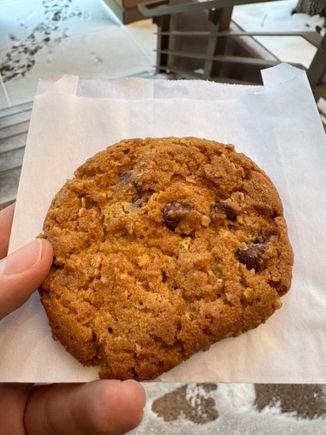 Warm cookies at 5PM each day 