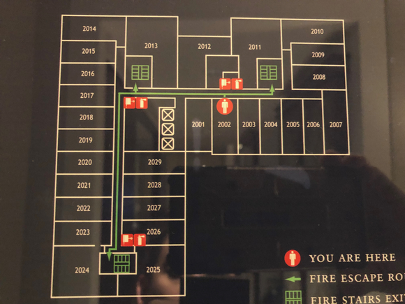 Floor Plan on level 20