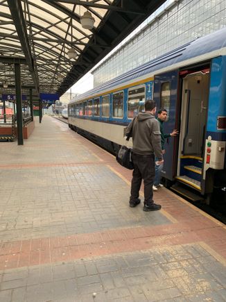 My carriage at platform 5