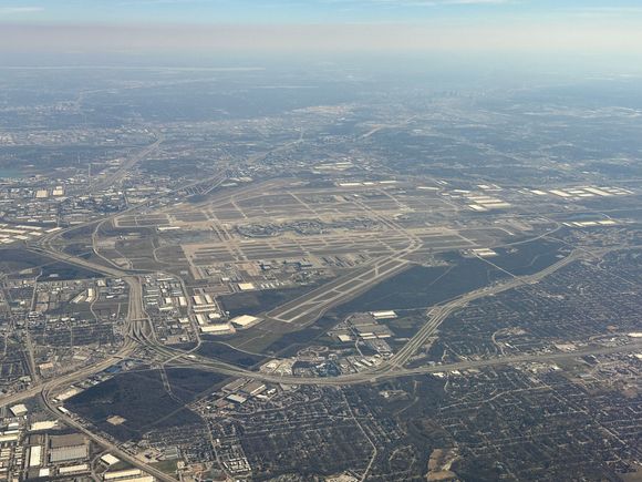 Overview of DFW on the downwind 