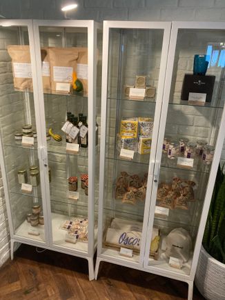 Display of items for purchase