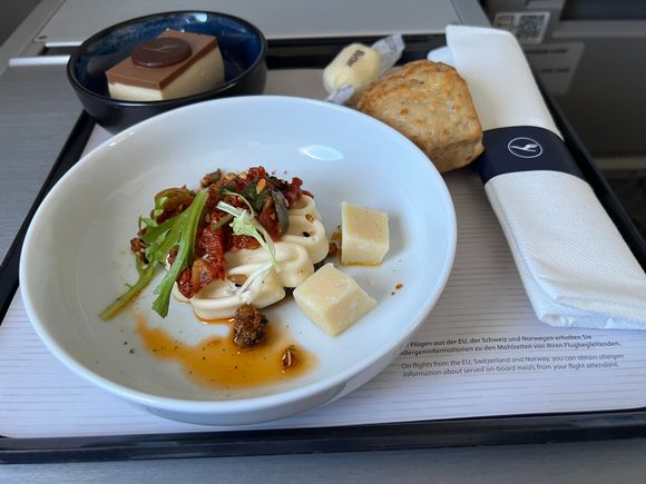 Parmesan Mousse , Vegetarian , no other options 
