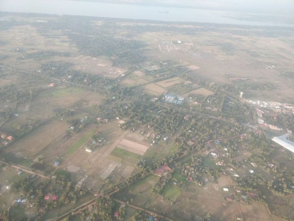Take off from Siem Reap