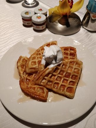And waffles to finish !