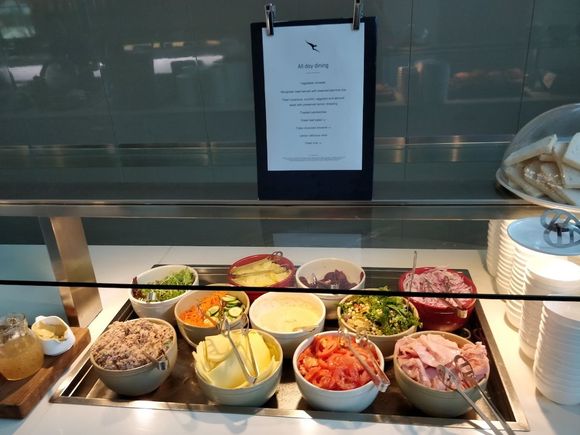 Sandwich fillings buffet