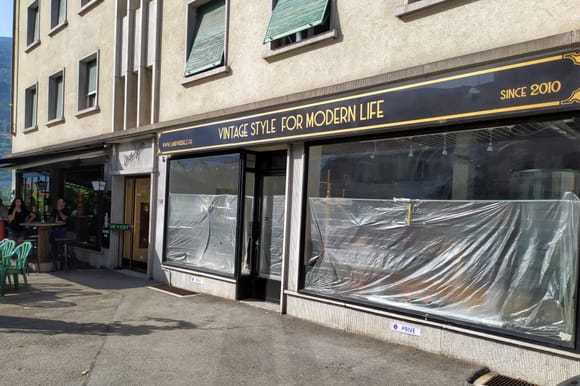 Corona has taken its toll in Sion too, with lots of businesses closing 