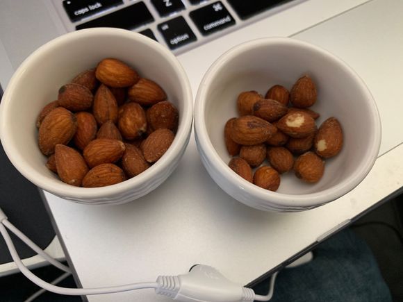 warm "mixed" nuts