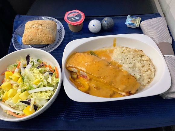 IAD-ZRH dinner