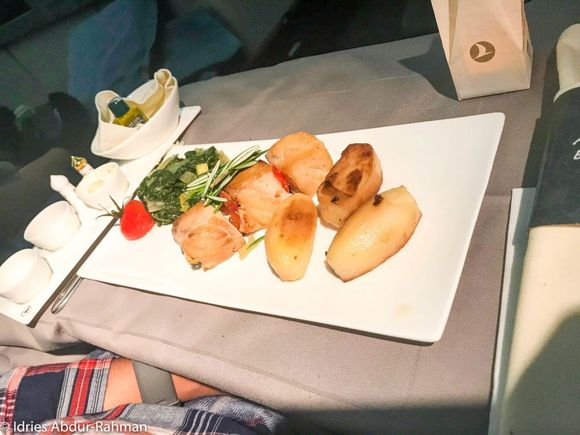 the swordfish which she said was succulent. Thanks for rubbing it in, food envy was in full effect at that moment!