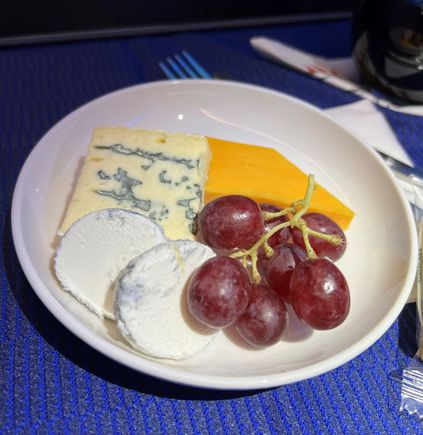 Standard cheese plate.