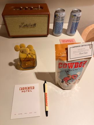 Welcome amenity