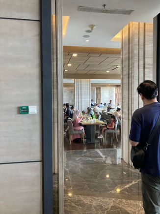 Secret passage between M-Club and Yogjakarta Kitchen