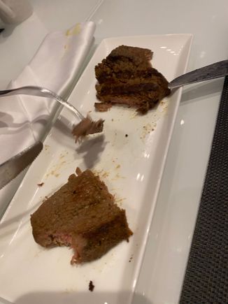 My grandmother had beef tenderloin