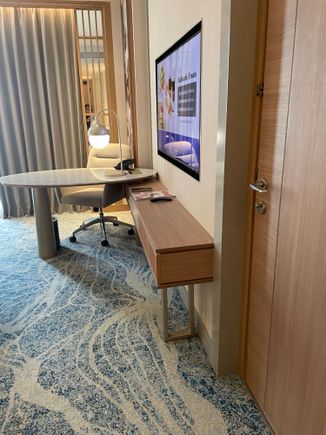Living room desk
