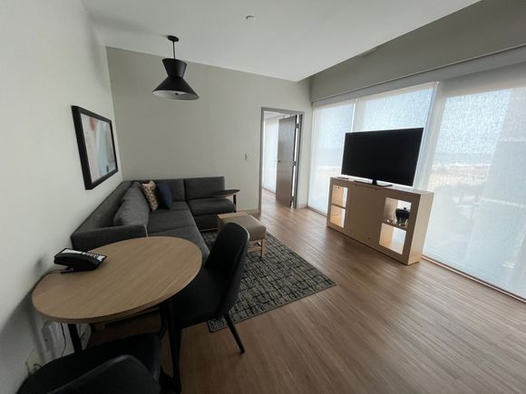 One Bedroom Suite: Living Room with fold-out couch