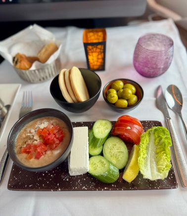 Traditional Arabic breakfast