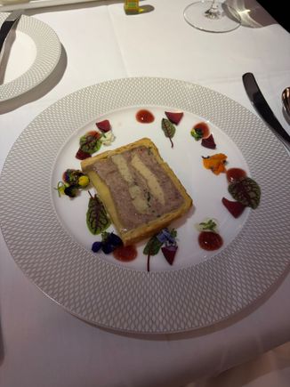 Duck and goose liver en croute