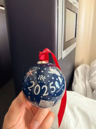 A Christmas gift given on board