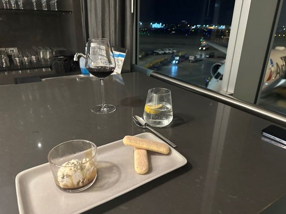 Affogato. Paired well with the red. 