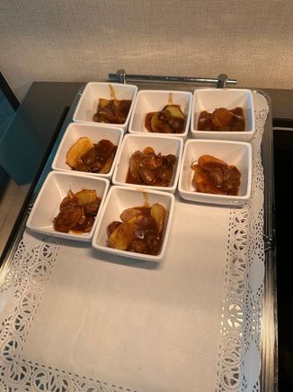Chicken heart and potatoes dish in EL