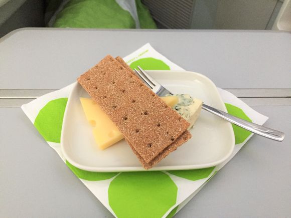 Dessert cheeses, Emmenthal and blue cheese
