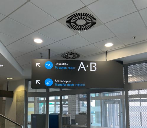 After transfer security - up to departure gates