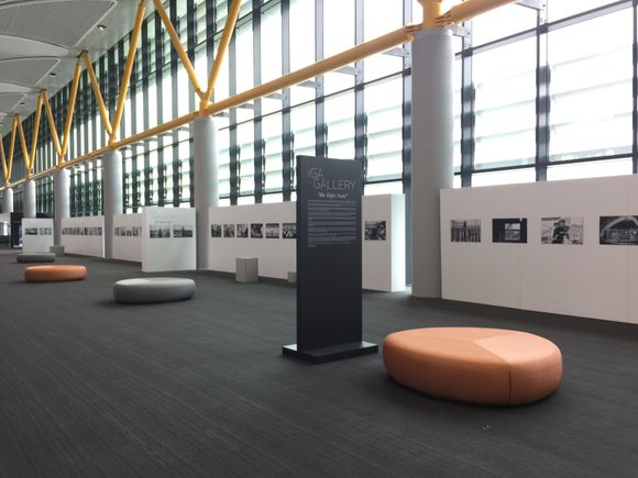 Airside photo exhibit