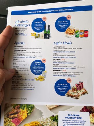 The pasta portion for 3 euros must be laughably tiny, but a toast with soda for 7 was quite tempting