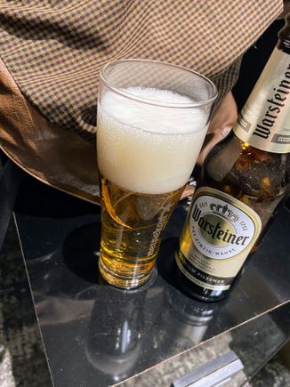 I have gone for the classic, though. Warsteiner used to be the beer on offer in Lufthansa back before they changed it to Becks at some point during Corona times. I have many fond memories of it being the first taste of Europe on the way back from overseas.