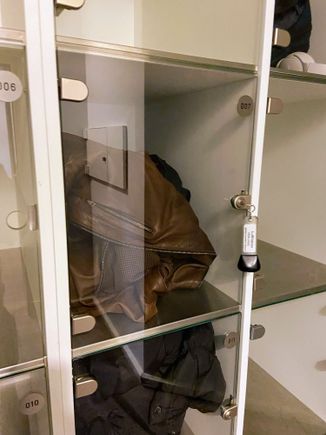 I didn’t mention earlier, that virtually every LH lounge in FRA has lockers available, which is great if your luggage fits. I just chucked my backpack and jacket in and I could explore unencumbered. Great stuff.