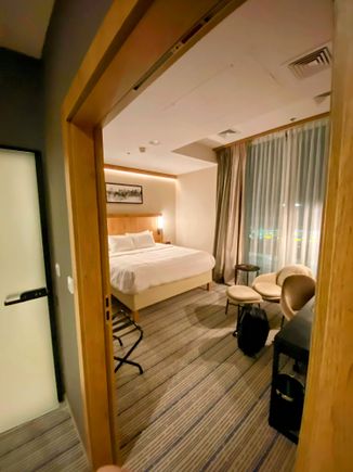 I was upgraded to a rather nice suite